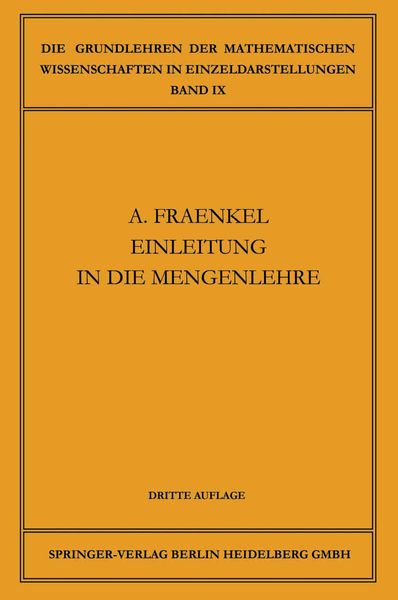 Produktbild: Einleitung in die Mengenlehre