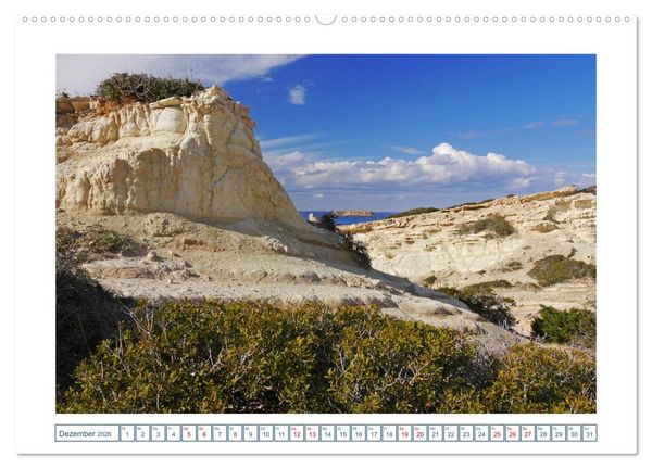 Produktbild: Zypern. Von Akamas bis Limassol (Wandkalender 2026 DIN A2 quer), CALVENDO Monatskalender