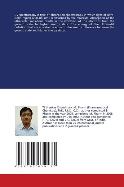 Produktbild: Analysis of Anastrozole by estimation by UV-Visible Spectrophotometer