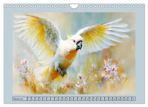 Produktbild: Kakadus. Papageien an Australiens K&uuml;ste (Wandkalender 2027 DIN A4 quer), CALVENDO Monatskalender