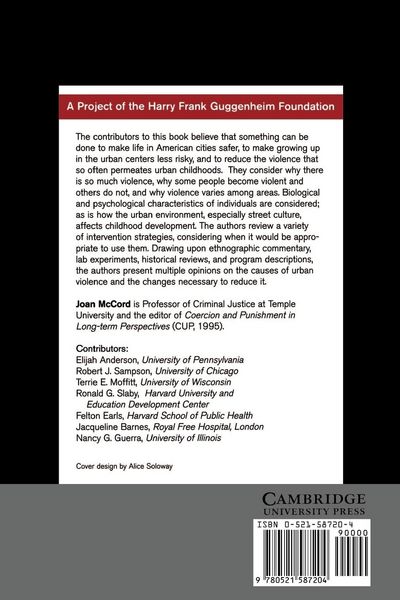 Produktbild: Violence and Childhood in the Inner City