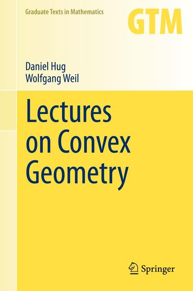 Produktbild: Lectures on Convex Geometry