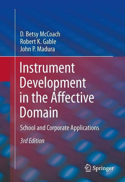 Produktbild: Instrument Development in the Affective Domain