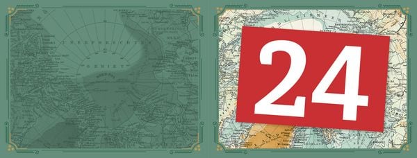Produktbild: Landkarten aus aller Welt &ndash; Mein R&auml;tseladventskalender