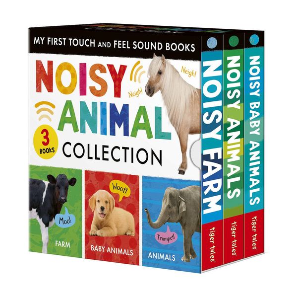 Produktbild: Noisy Animal 3-Book Boxed Set: My First Touch and Feel Sound Books