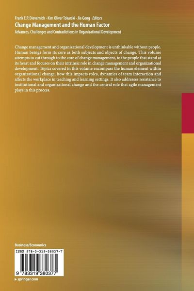 Produktbild: Change Management and the Human Factor