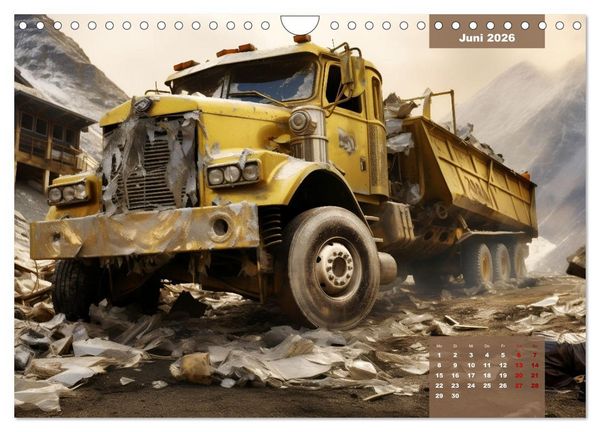 Produktbild: Der Schimmer im Dreck (Wandkalender 2026 DIN A4 quer), CALVENDO Monatskalender