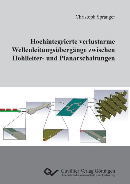 Produktbild: Hochintegrierte verlustarme Wellenleitungs&uuml;berg&auml;nge zwischen Hohlleiter- und Planarschaltungen