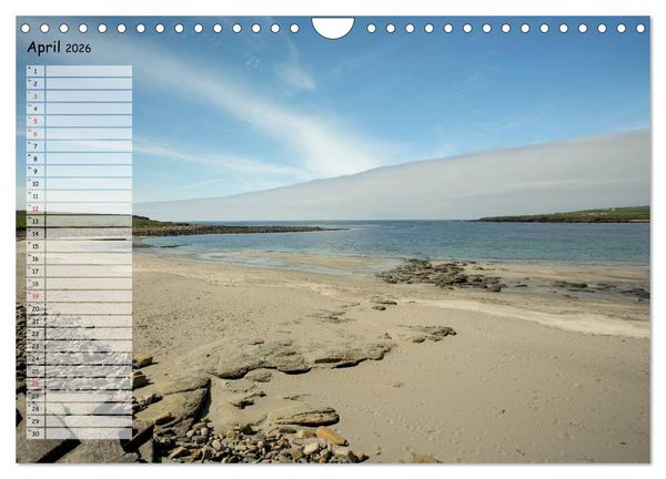 Produktbild: The Mainland Orkney - Schottlands Inseln (Wandkalender 2026 DIN A4 quer), CALVENDO Monatskalender