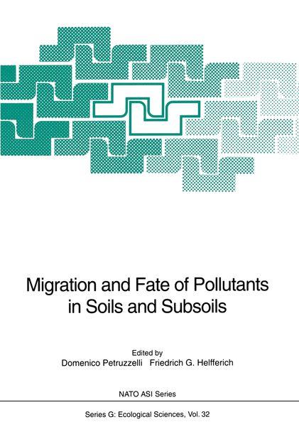 Produktbild: Migration and Fate of Pollutants in Soils and Subsoils