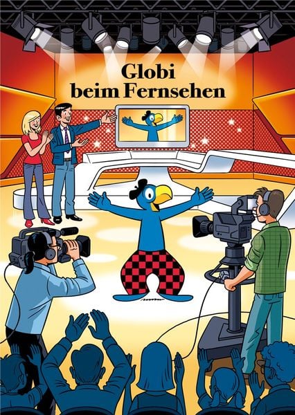Produktbild: Globi beim Fernsehen