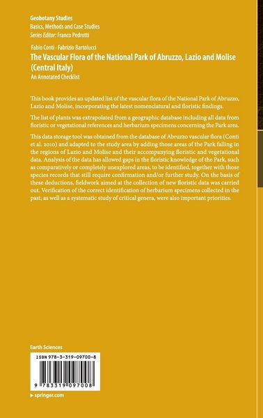 Produktbild: The Vascular Flora of the National Park of Abruzzo, Lazio and Molise (Central Italy)