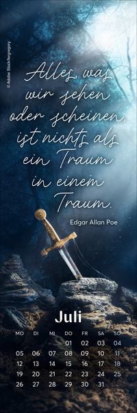 Produktbild: Fantasy Lesezeichen & Kalender 2027