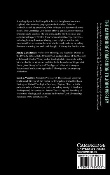 Produktbild: The Cambridge Companion to John Wesley