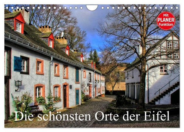 Die schönsten Orte der Eifel (Wandkalender 2026 DIN A4 quer), CALVENDO Monatskalender