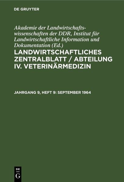Produktbild: September 1964