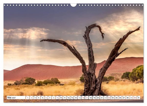 Produktbild: Namibia - Farben und Licht (Wandkalender 2027 DIN A3 quer), CALVENDO Monatskalender