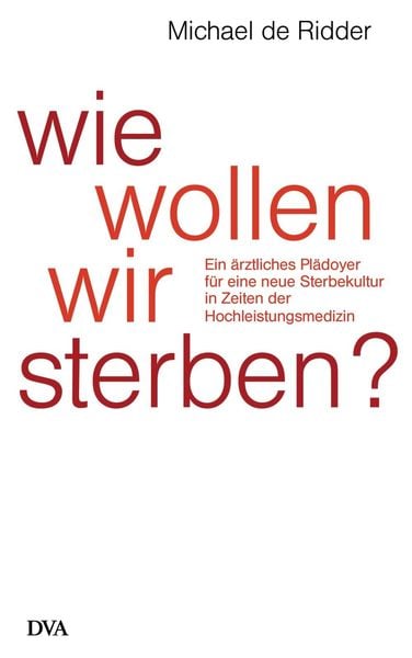 Produktbild: Wie wollen wir sterben?