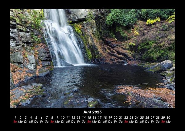Produktbild: Wasserf&auml;lle 2025 Fotokalender DIN A3