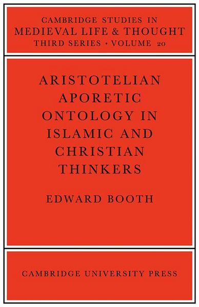 Produktbild: Aristotelian Aporetic Ontology in Islamic and Christian Thinkers