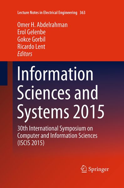 Produktbild: Information Sciences and Systems 2015