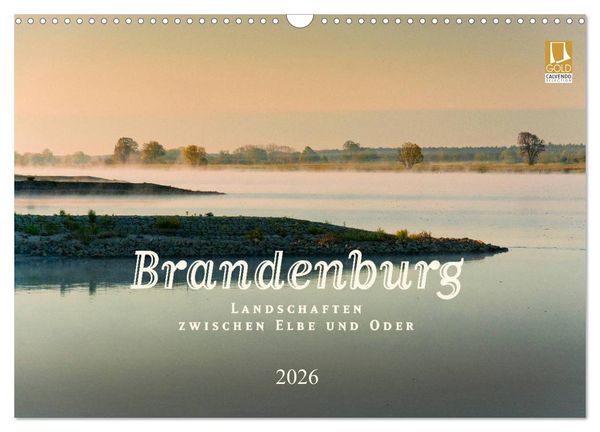 Produktbild: Brandenburg - Landschaften zwischen Elbe und Oder (Wandkalender 2026 DIN A3 quer), CALVENDO Monatskalender