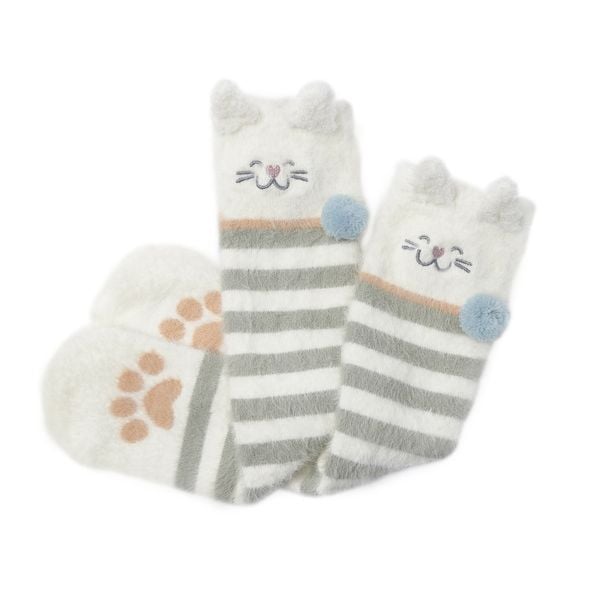 Produktbild: Kuschelsocken "Getigerte Katze"
