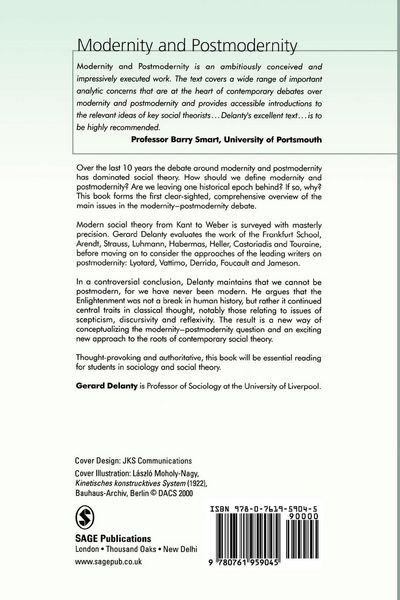 Produktbild: Modernity and Postmodernity