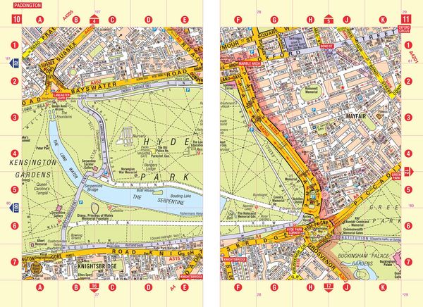 Produktbild: Big London A-Z Street Atlas