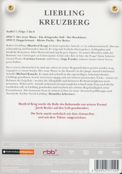 Produktbild: Liebling Kreuzberg - Staffel 1 [2 DVDs]