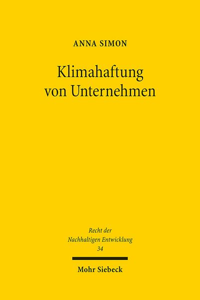 Klimahaftung von Unternehmen