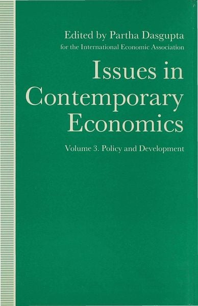 Produktbild: Issues in Contemporary Economics