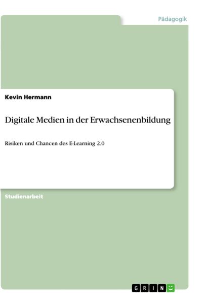 Digitale Medien in der Erwachsenenbildung