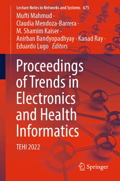 Produktbild: Proceedings of Trends in Electronics and Health Informatics