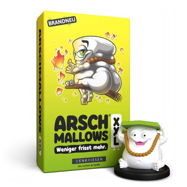 Produktbild: DENKRIESEN - ARSCHMALLOWS&reg; XXL - "weniger frisst mehr."