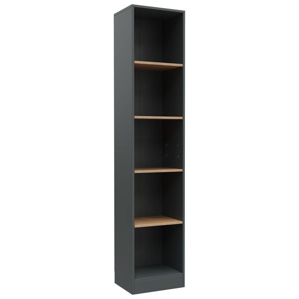 Produktbild: B&uuml;cherregal Dilos 183 x 38 cm f&uuml;r Aktenordner