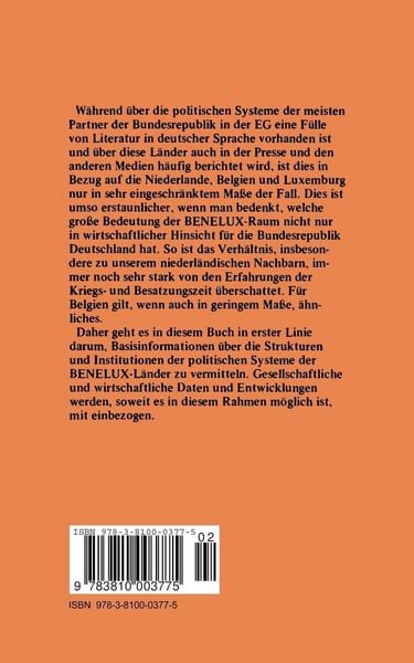 Produktbild: Belgien Niederlande Luxemburg