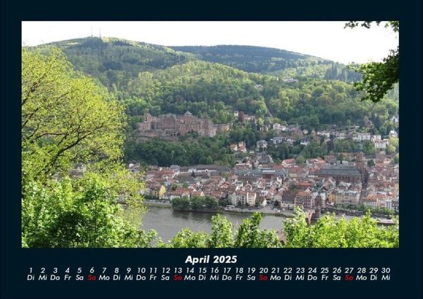 Produktbild: Berge 2025 Fotokalender DIN A4