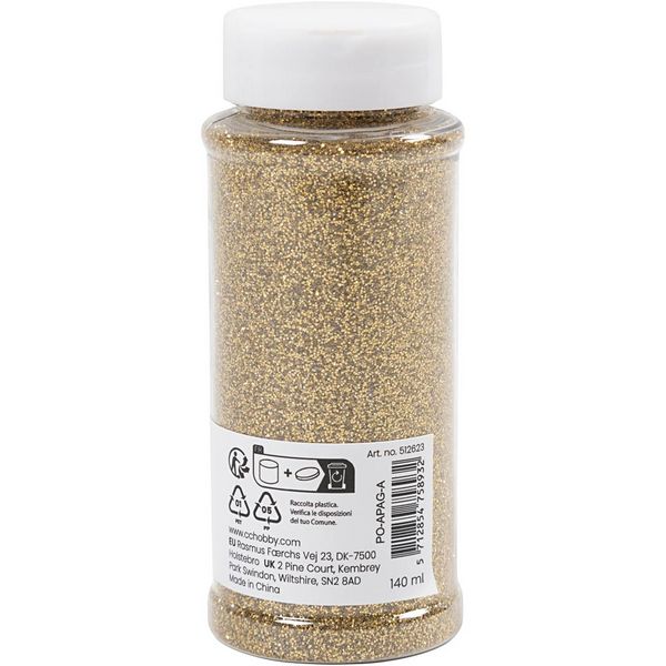 Produktbild: Creativ Company Bio Sparkles, Gold, 140 ml/ 1 Dose