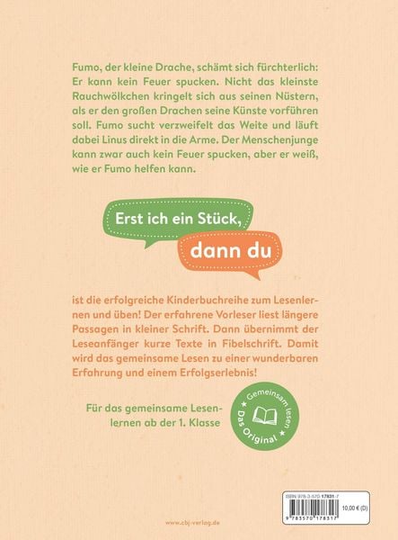 Produktbild: Erst ich ein St&uuml;ck, dann du - Ein Drachenfreund f&uuml;r Linus