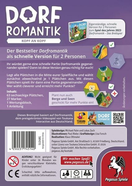 Produktbild: Dorfromantik - Kopf an Kopf