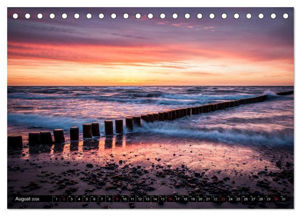 Produktbild: Urlaub in Warnem&uuml;nde (Tischkalender 2026 DIN A5 quer), CALVENDO Monatskalender