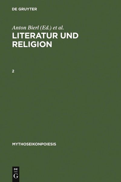 Produktbild: Literatur und Religion, 2