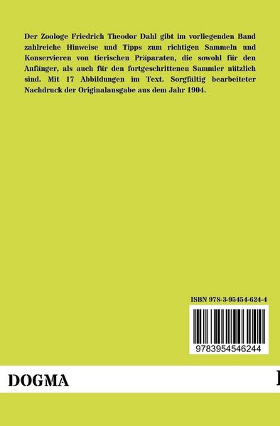 Produktbild: Kurze Anleitung zum wissenschaftlichen Sammeln und zum Konservieren von Tieren
