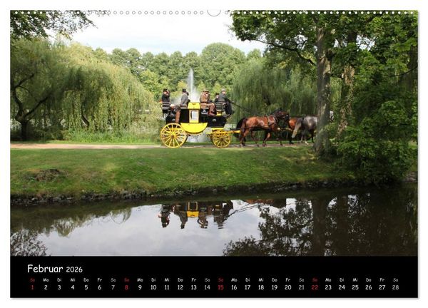 Produktbild: CIAT - Historischer Fahrsport in Celle (Wandkalender 2026 DIN A2 quer), CALVENDO Monatskalender