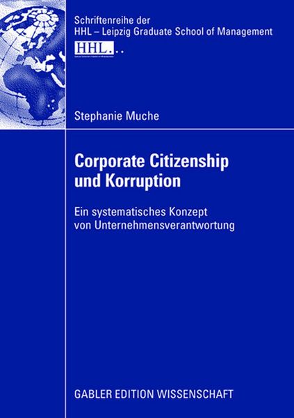 Produktbild: Corporate Citizenship und Korruption