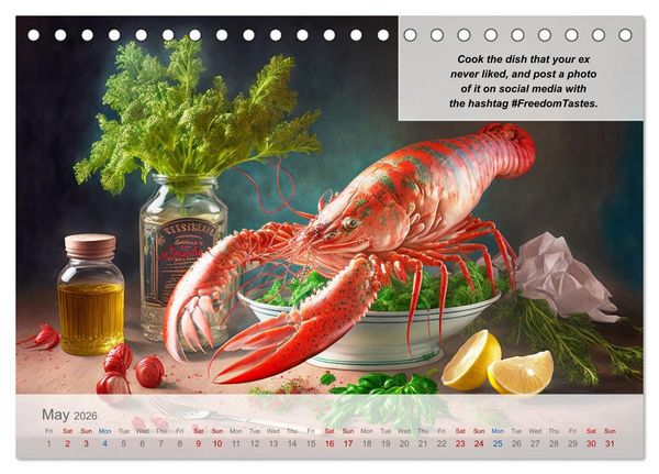 Produktbild: Positive new start after divorce (Desk Calendar 2026 DIN A5 landscape), CALVENDO 12 Month DeskCalendar