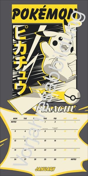 Produktbild: Pok&eacute;mon Broschurkalender 2027