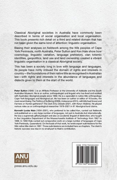 Produktbild: Linguistic Organisation and Native Title