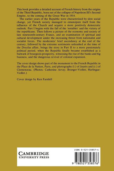 Produktbild: The Third Republic from Its Origins to the Great War, 1871 1914